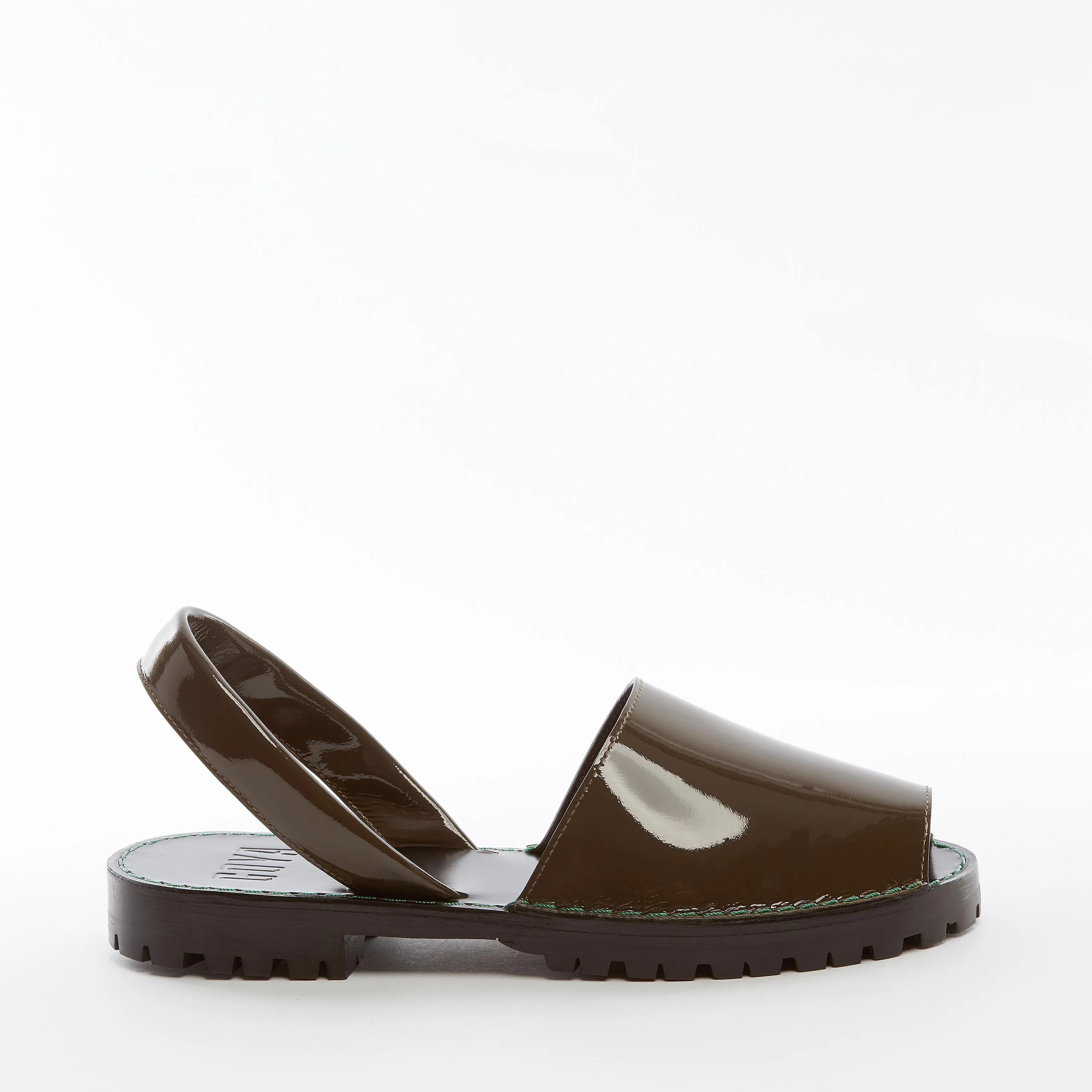 | OFFER | Mud Patent Leather Goya Slide