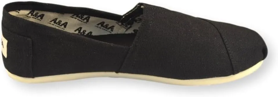 A&A - Espadrilles for Women - Sandals - Canvas Shoes - Slip On Shoes - Alpargatas for Women - Unisex Shoes - Vegan Shoes