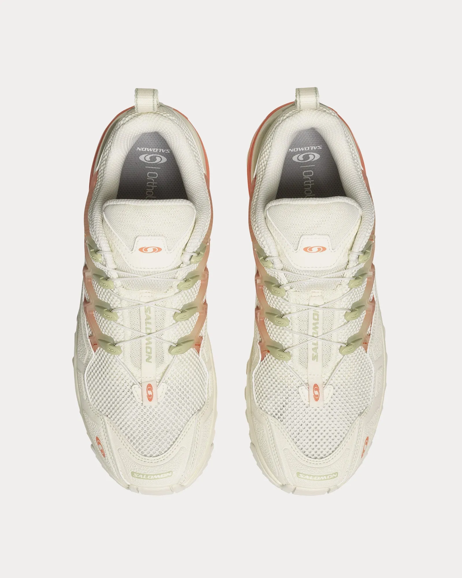 ACS   OG Vanilla Ice / Celadon Green / Fresh Salmon Low Top Sneakers