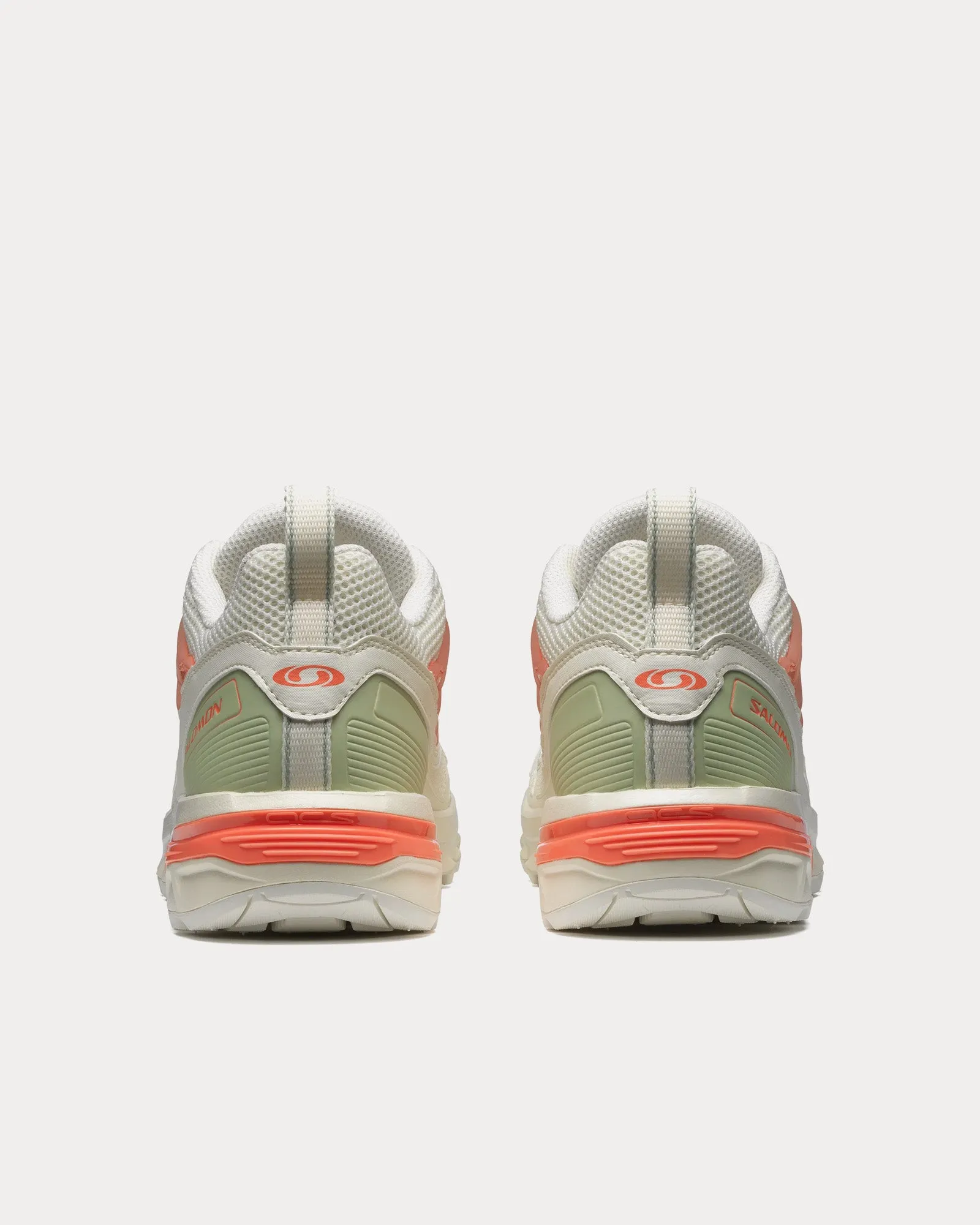 ACS   OG Vanilla Ice / Celadon Green / Fresh Salmon Low Top Sneakers