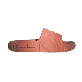 Adidas Men's Adilette 22 Slides - Wonder Clay / Wild Sepia / Core Black