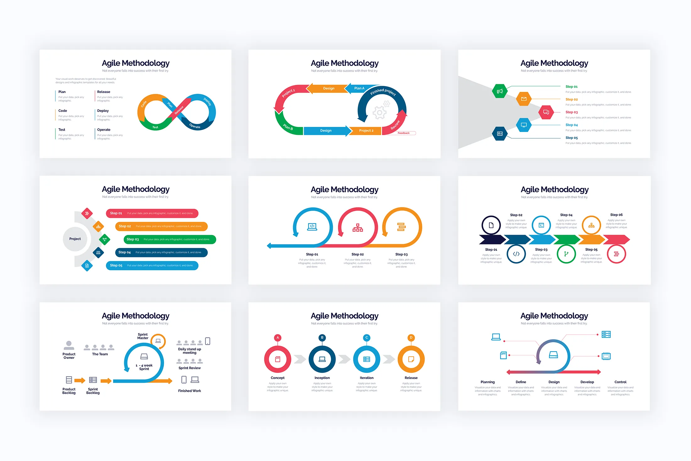 Agile Keynote Infographics