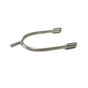 AJ Tack Ladies Stainless Steel Prince of Wales English Spurs