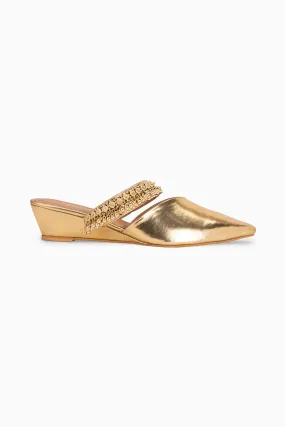 Akali Gold Heels
