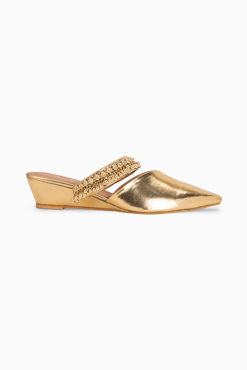 Akali Gold Heels