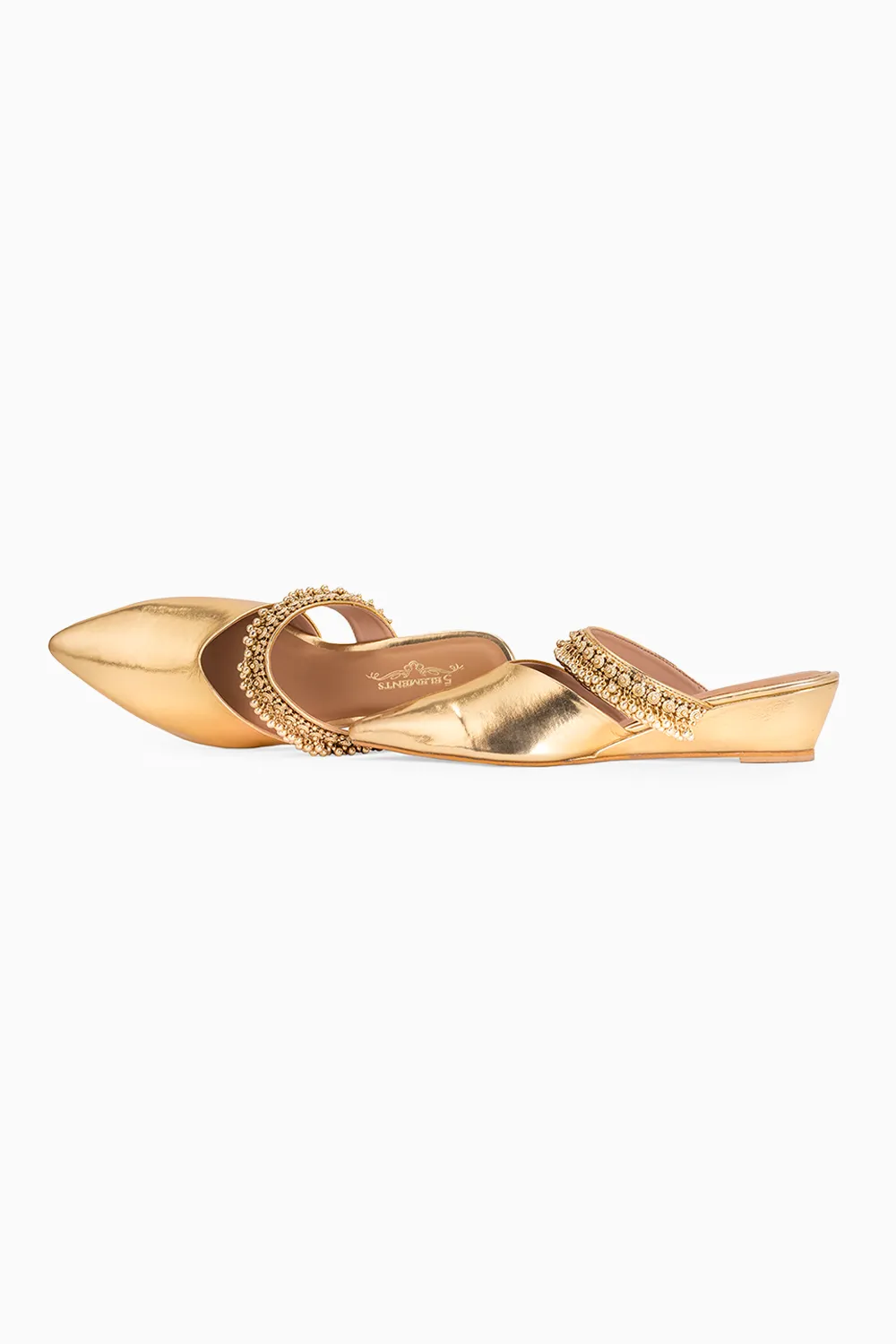 Akali Gold Heels