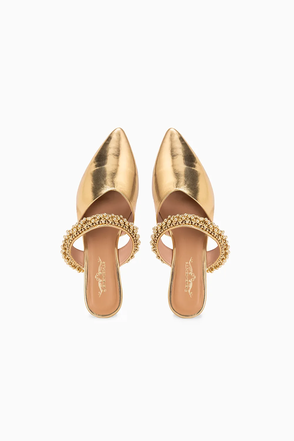 Akali Gold Heels