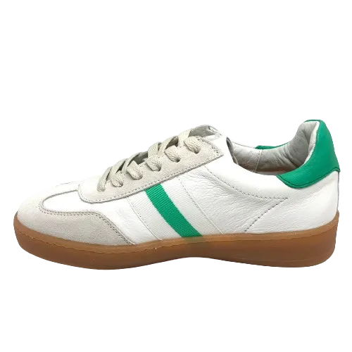 Aloha Sneaker  -  Cream/White/Green