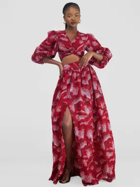 Alora African Print Skirt Set - Ankara