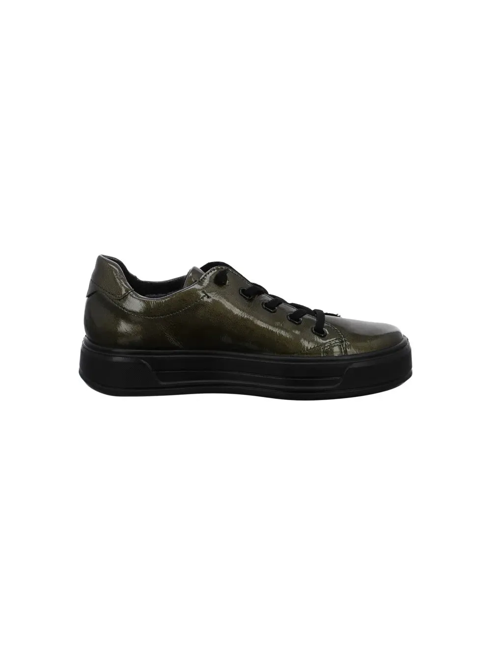 Ara Women's 1223042-06 Canberra Leather Sneakers Forest Green