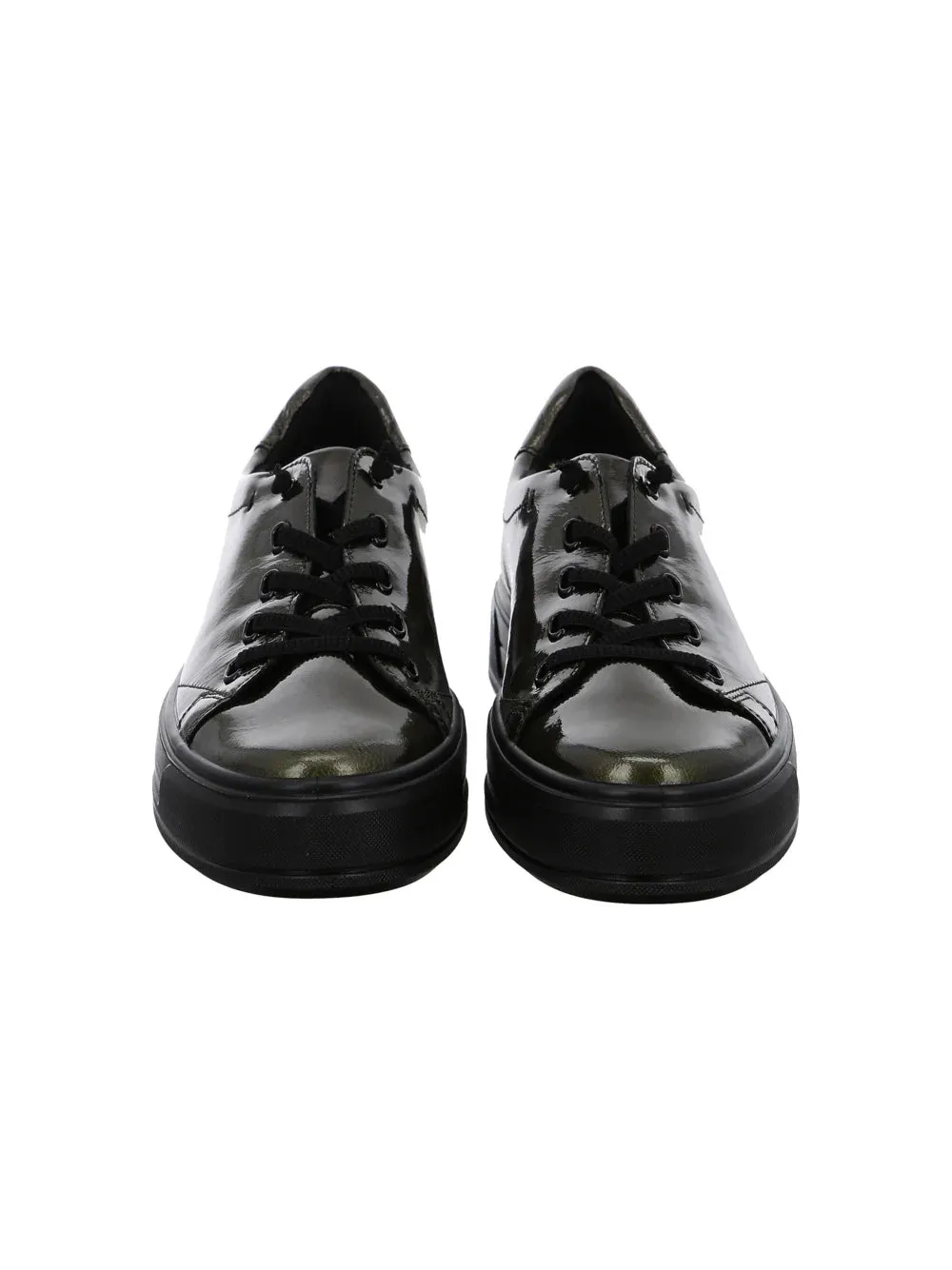 Ara Women's 1223042-06 Canberra Leather Sneakers Forest Green