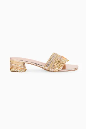 Atlas Gold Heels