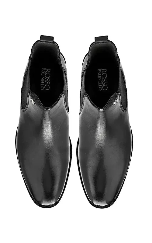 Black Leather Boots