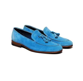 Bogart Man Suede Tassel Loafers