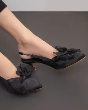 Bow Mule Heels