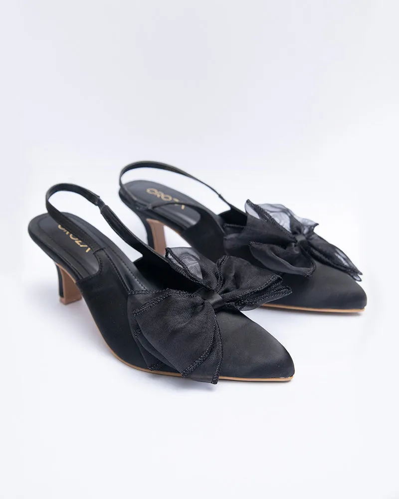 Bow Mule Heels