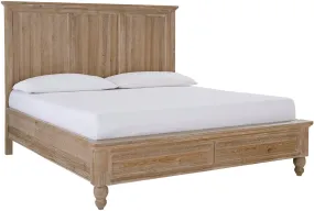 Cambridge Panel Bed - Queen - Modern Khaki