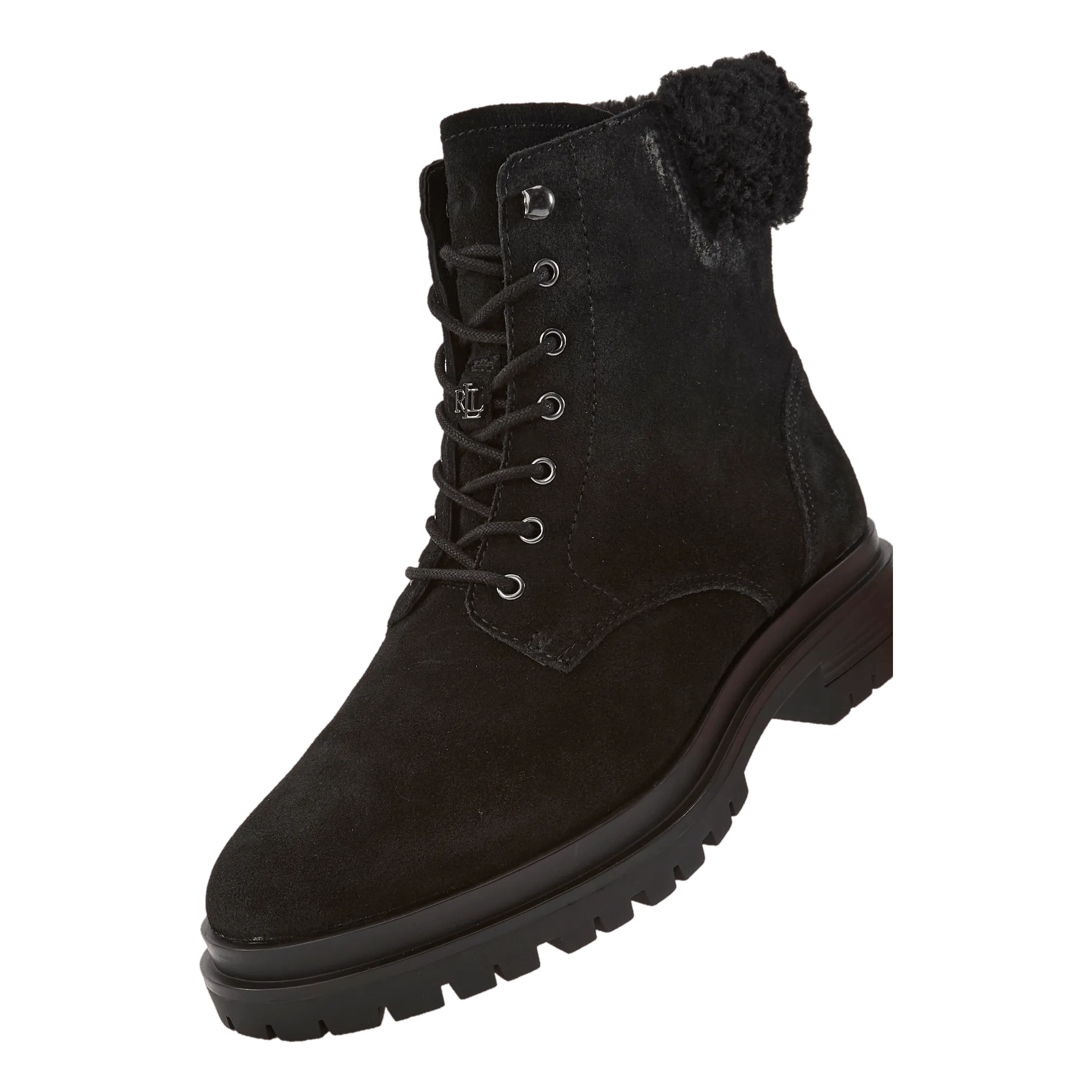 Carlee Suede Bootie Black/Black