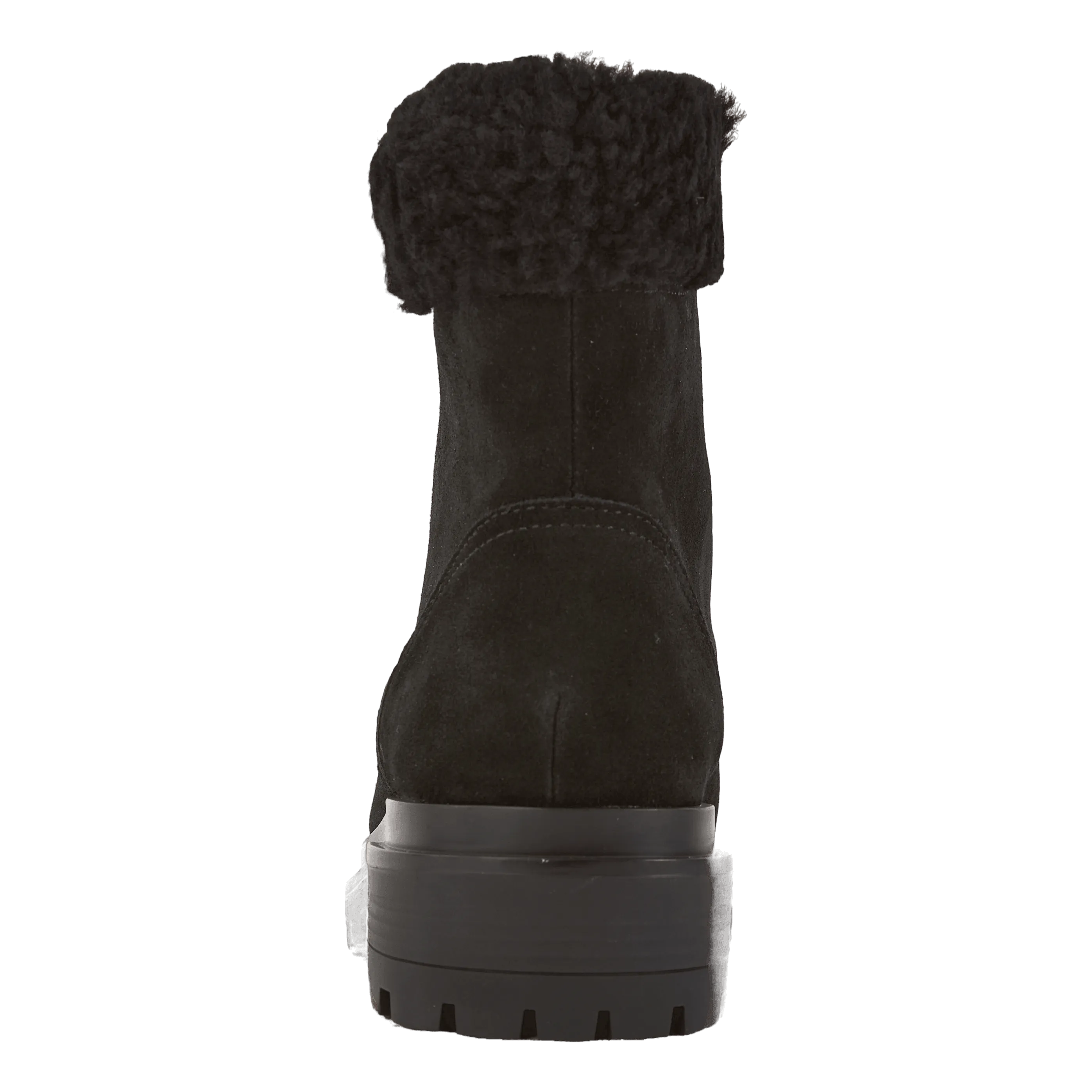 Carlee Suede Bootie Black/Black