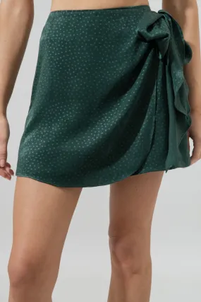 Cian Faux Wrap Mini Skort