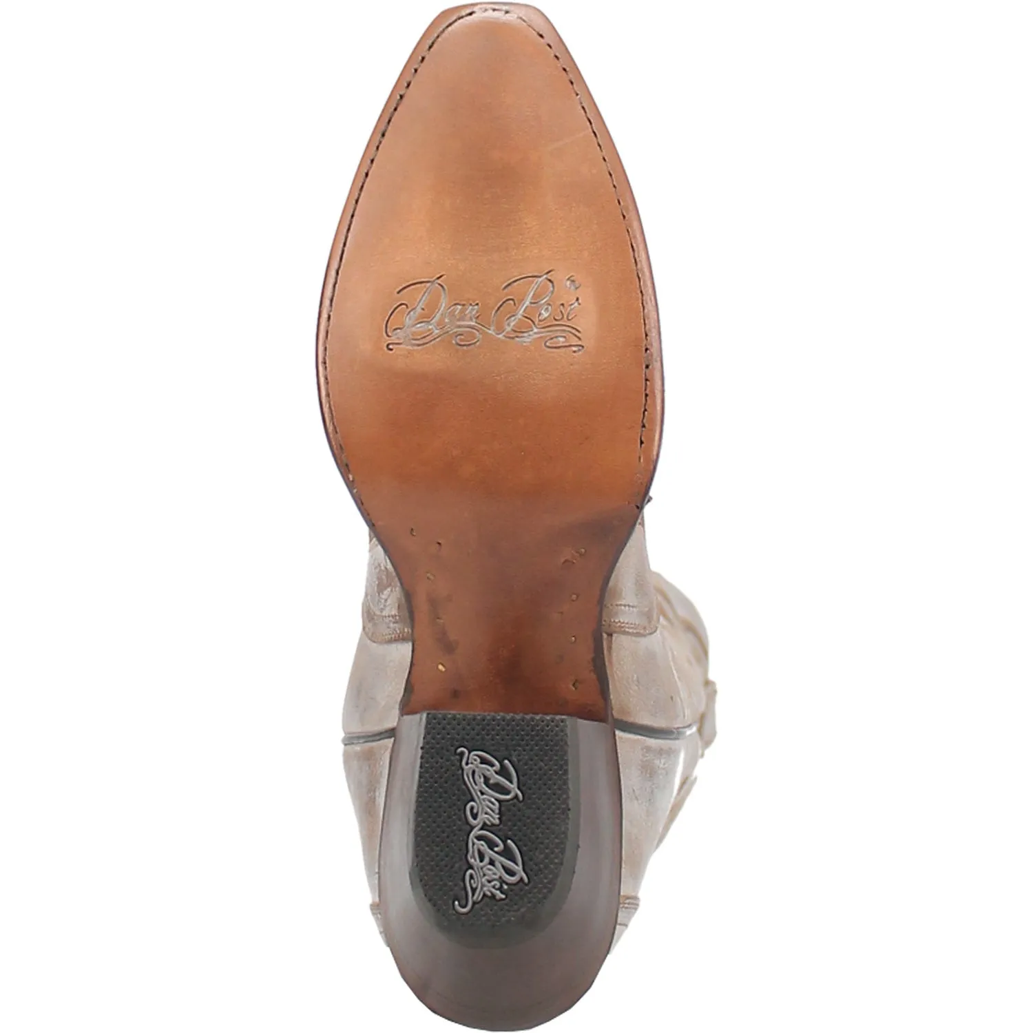Dan Post Womens Silvie Bone Leather Fashion Boots 10 M
