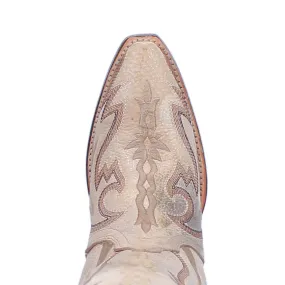 Dan Post Womens Silvie Bone Leather Fashion Boots 10 M