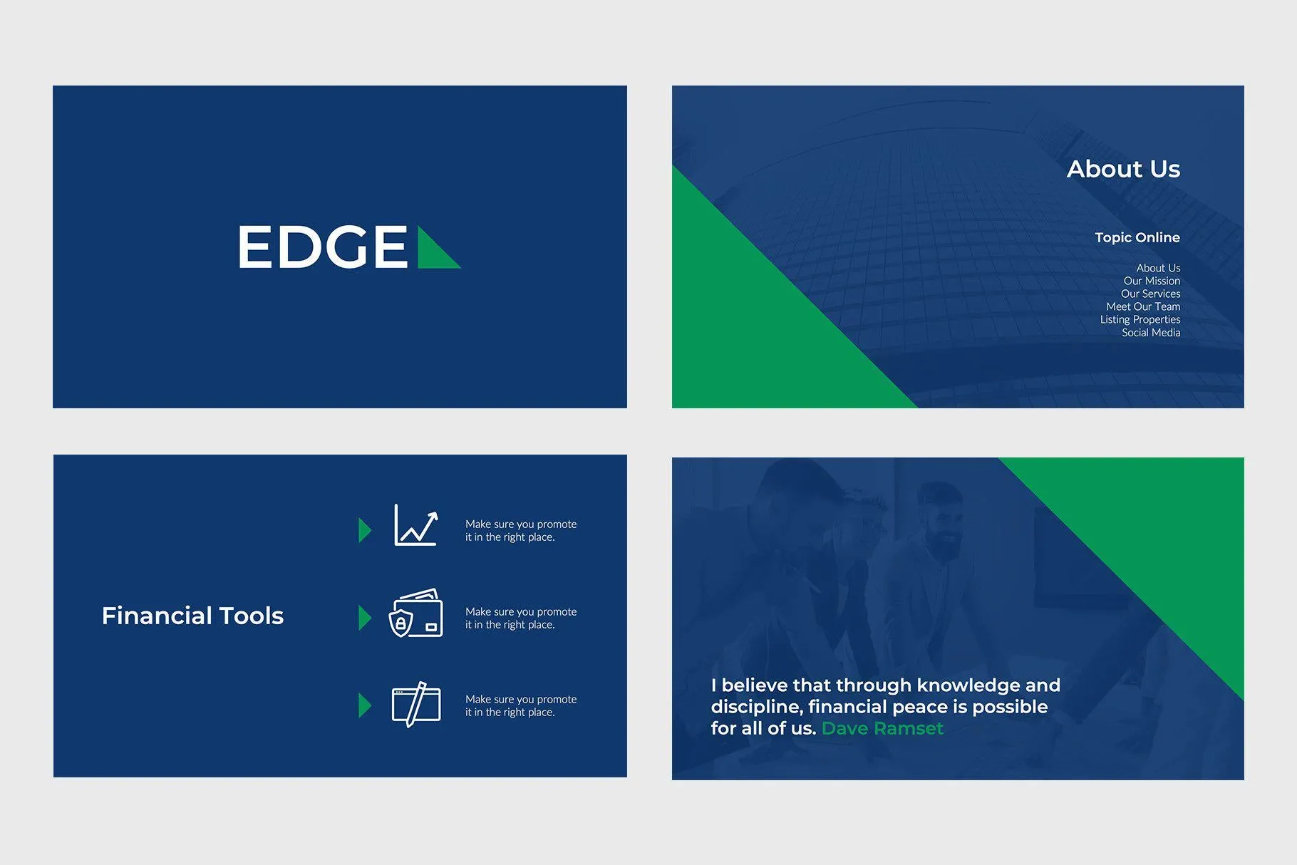 Edge Finance Google Slides