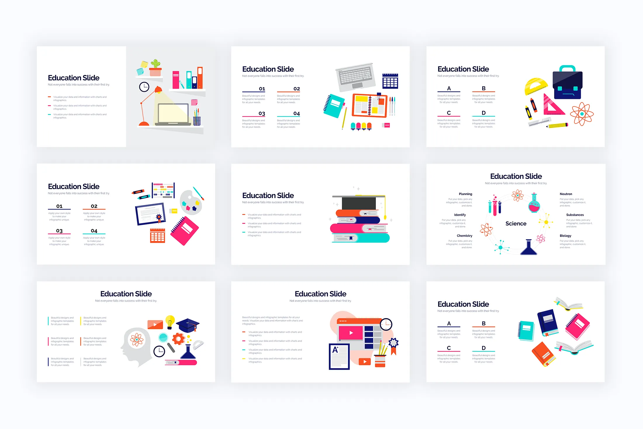 Education Keynote Infographics