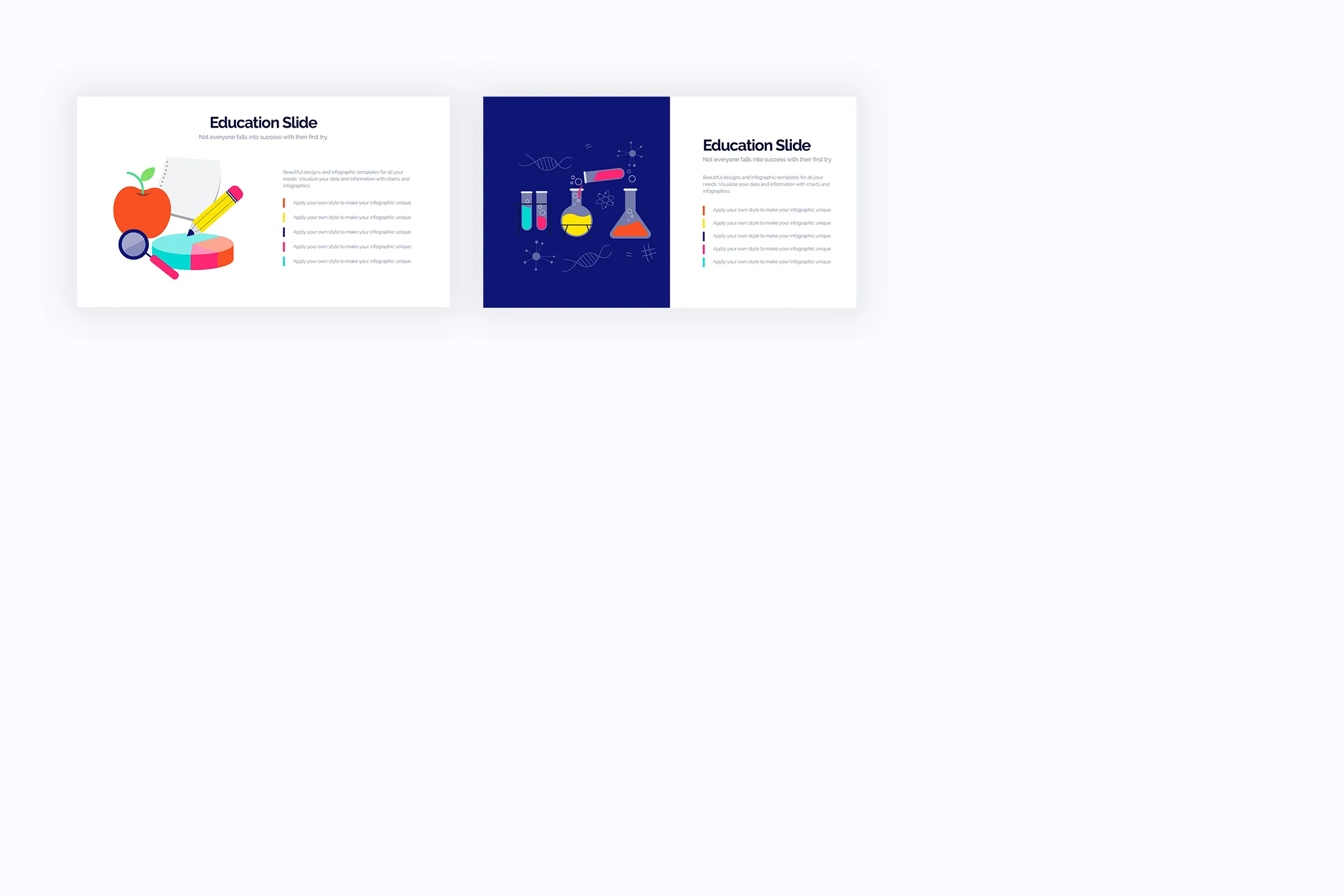 Education Keynote Infographics
