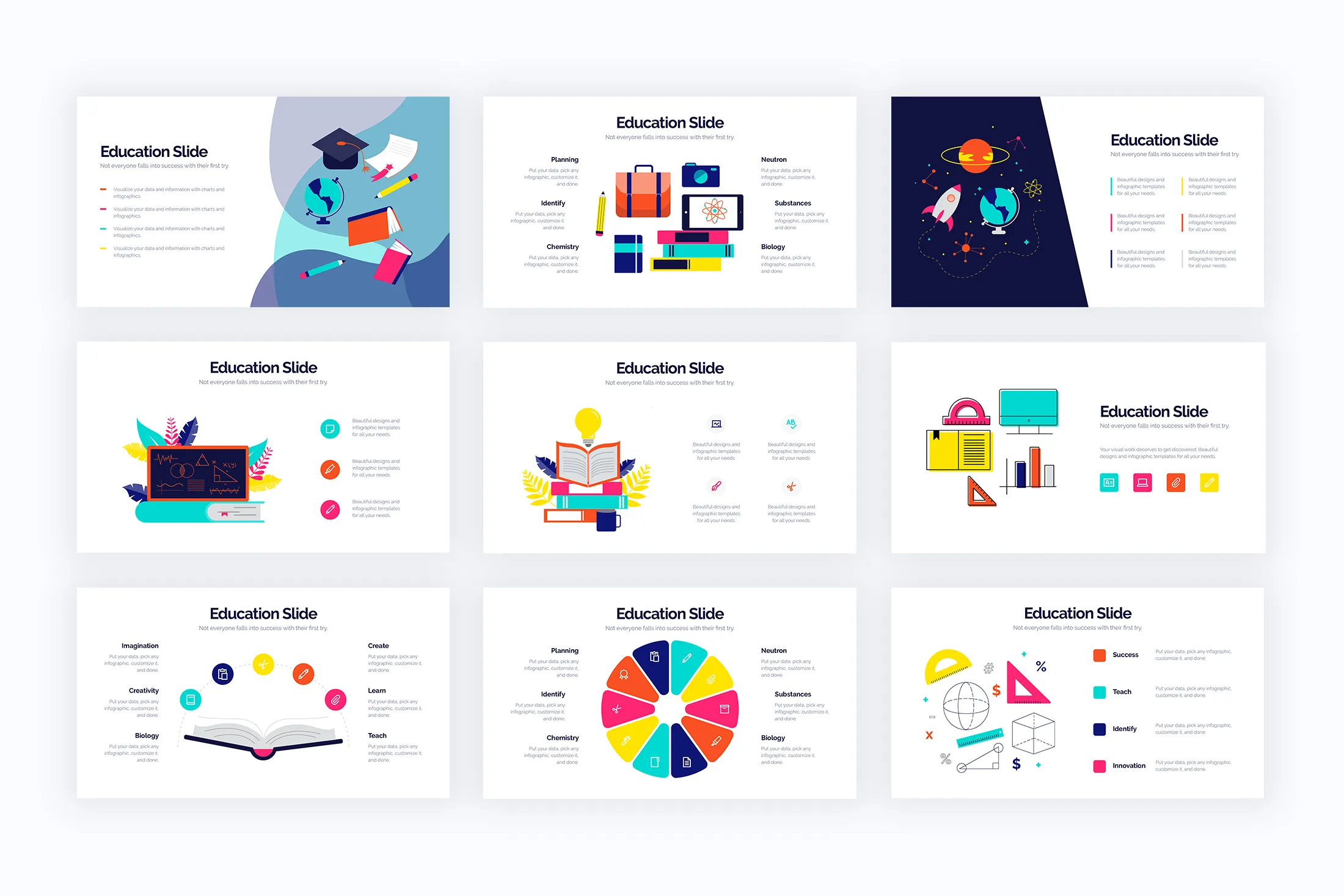 Education Keynote Infographics