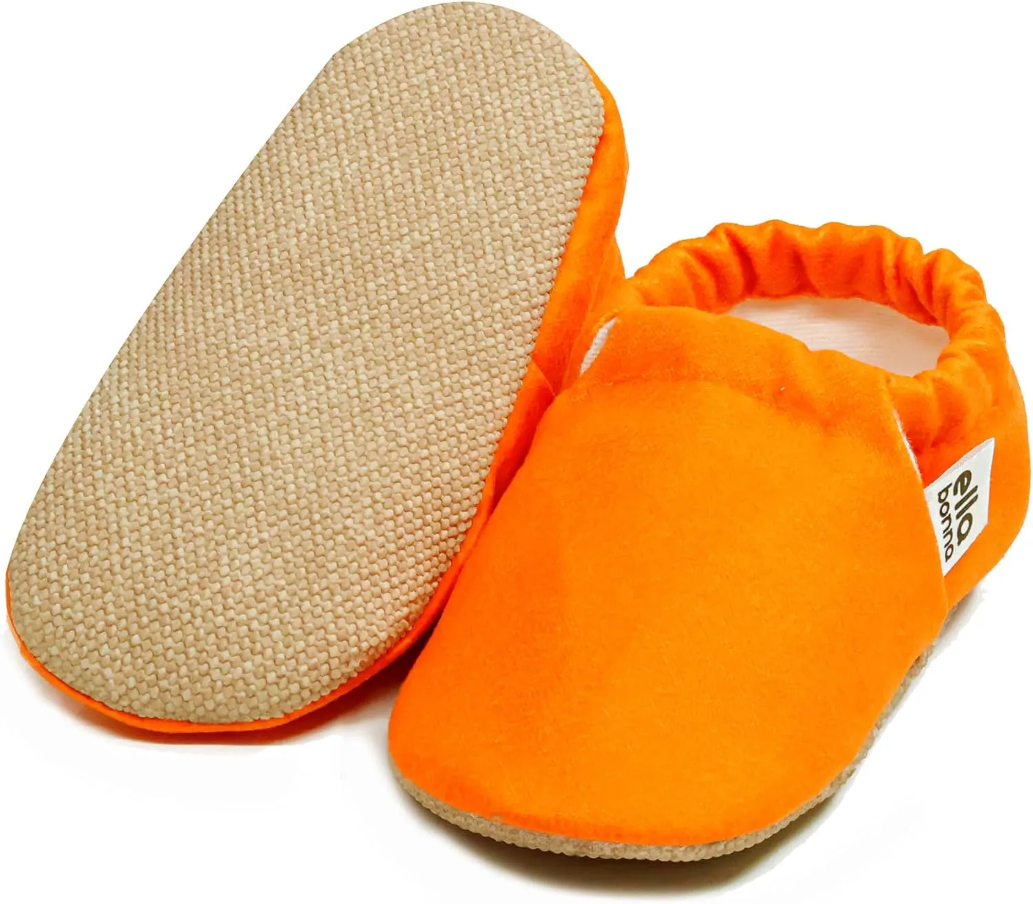 Ella Bonna Cotton Toddler Slippers Baby, Boys Slippers Non-Slip Soft Sole, Stay On Kids Slippers Girls, Baby Booties Socks, Slippers for Girls, Newborn Shoes, Rainbow, 0-6 Months