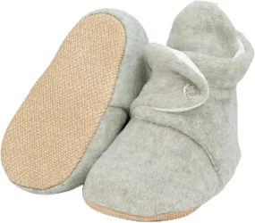 Ella Bonna Fleece Baby Booties, Warm Organic Infant Booties