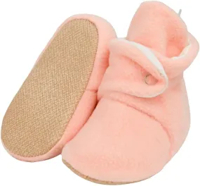 Ella Bonna Fleece Baby Booties, Warm Organic Infant Booties