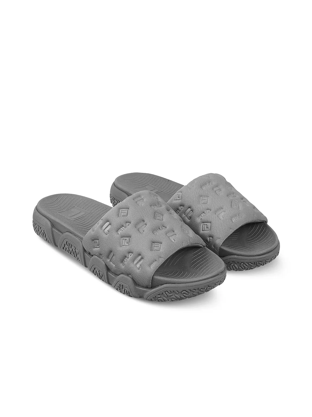 Fila Unisex Candor Grey Sliders