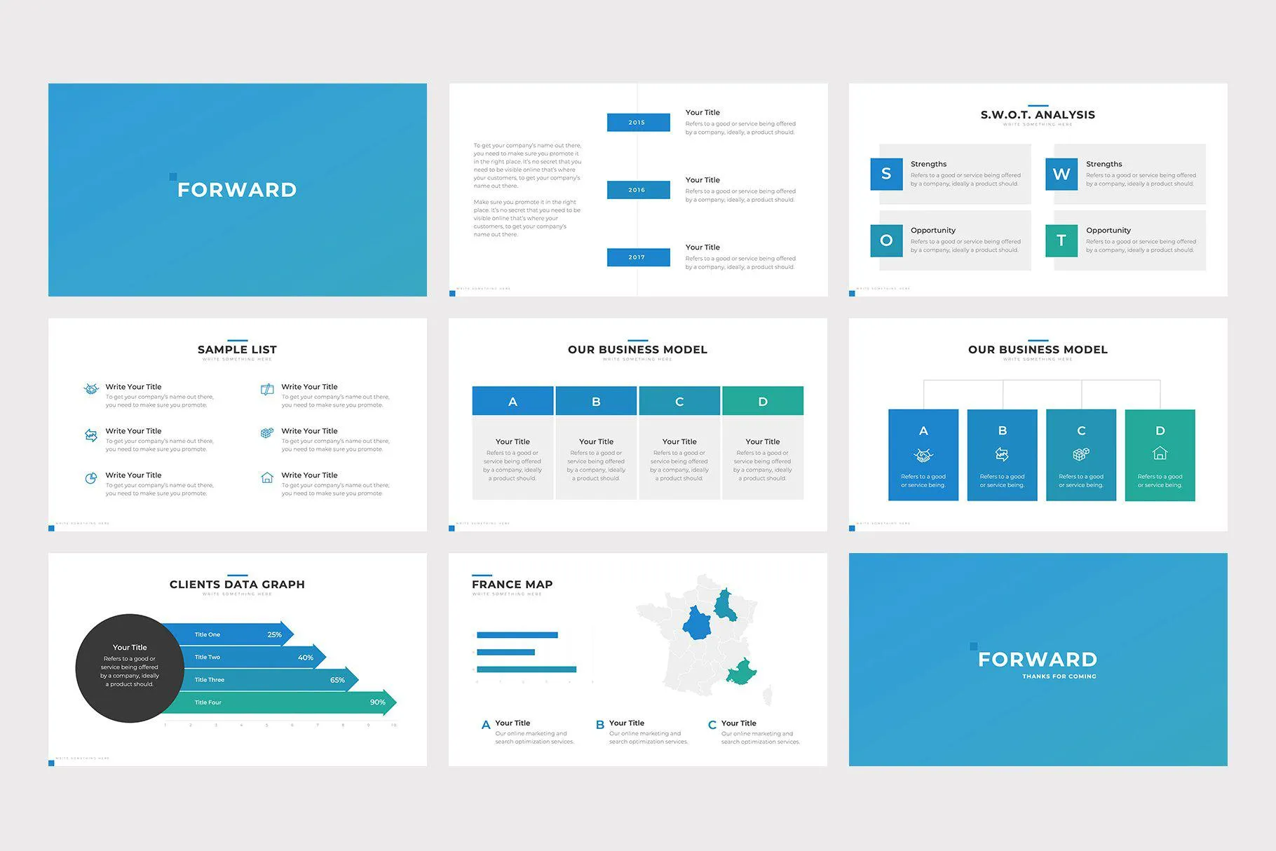 Forward Business Google Slides