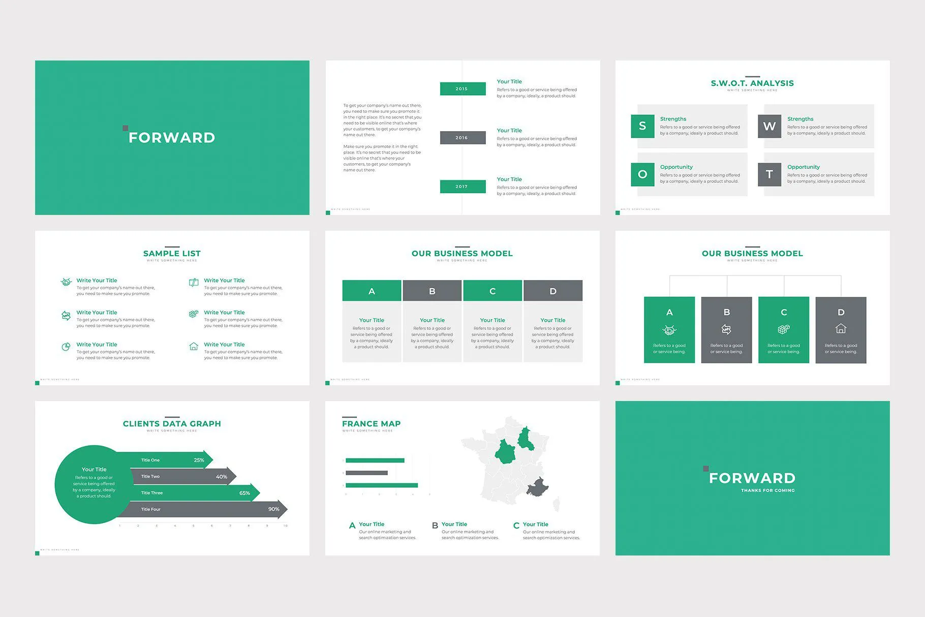 Forward Business Google Slides