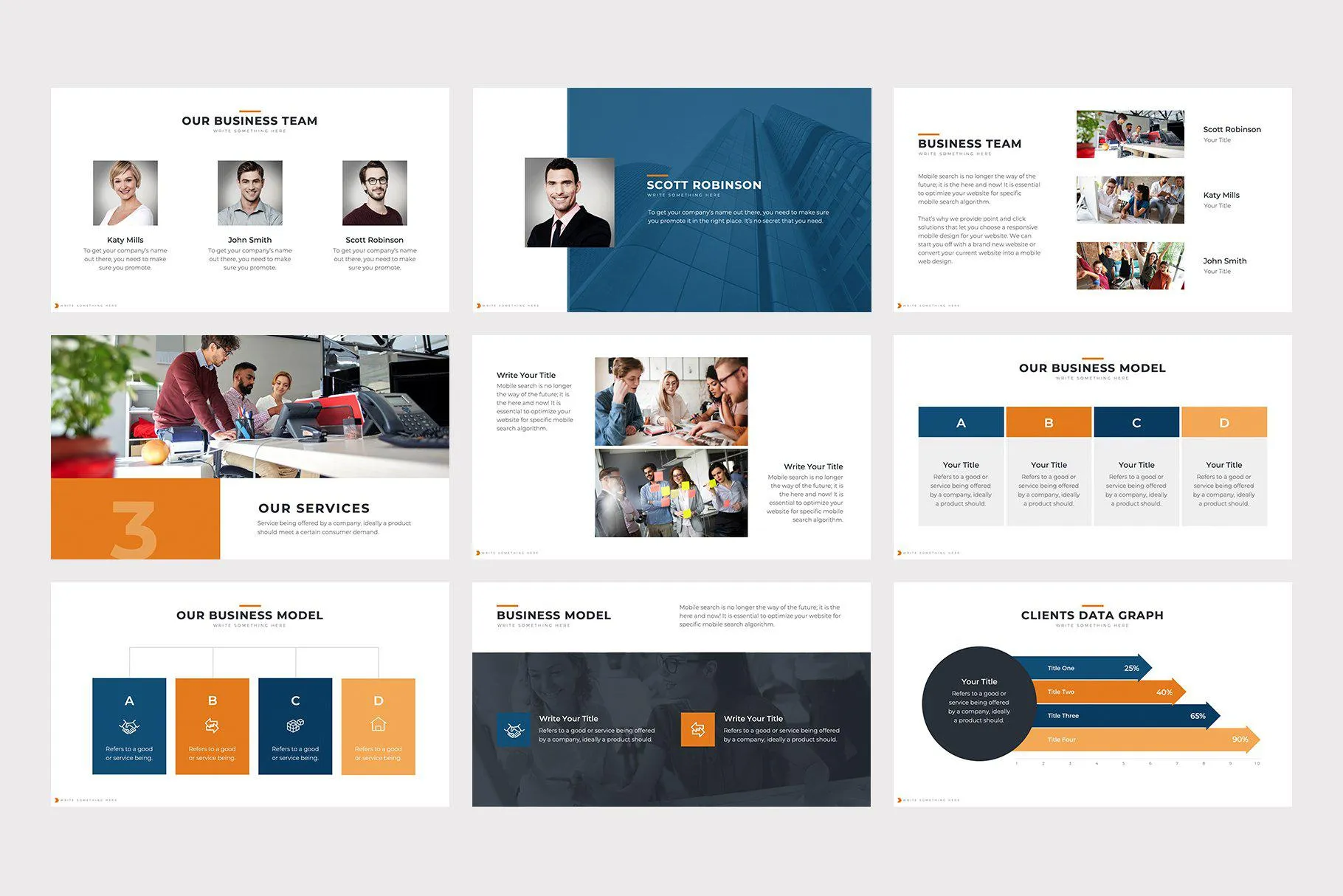 Forward Business Google Slides
