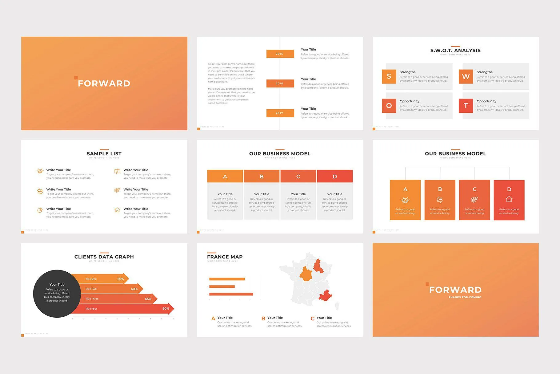 Forward Business Google Slides