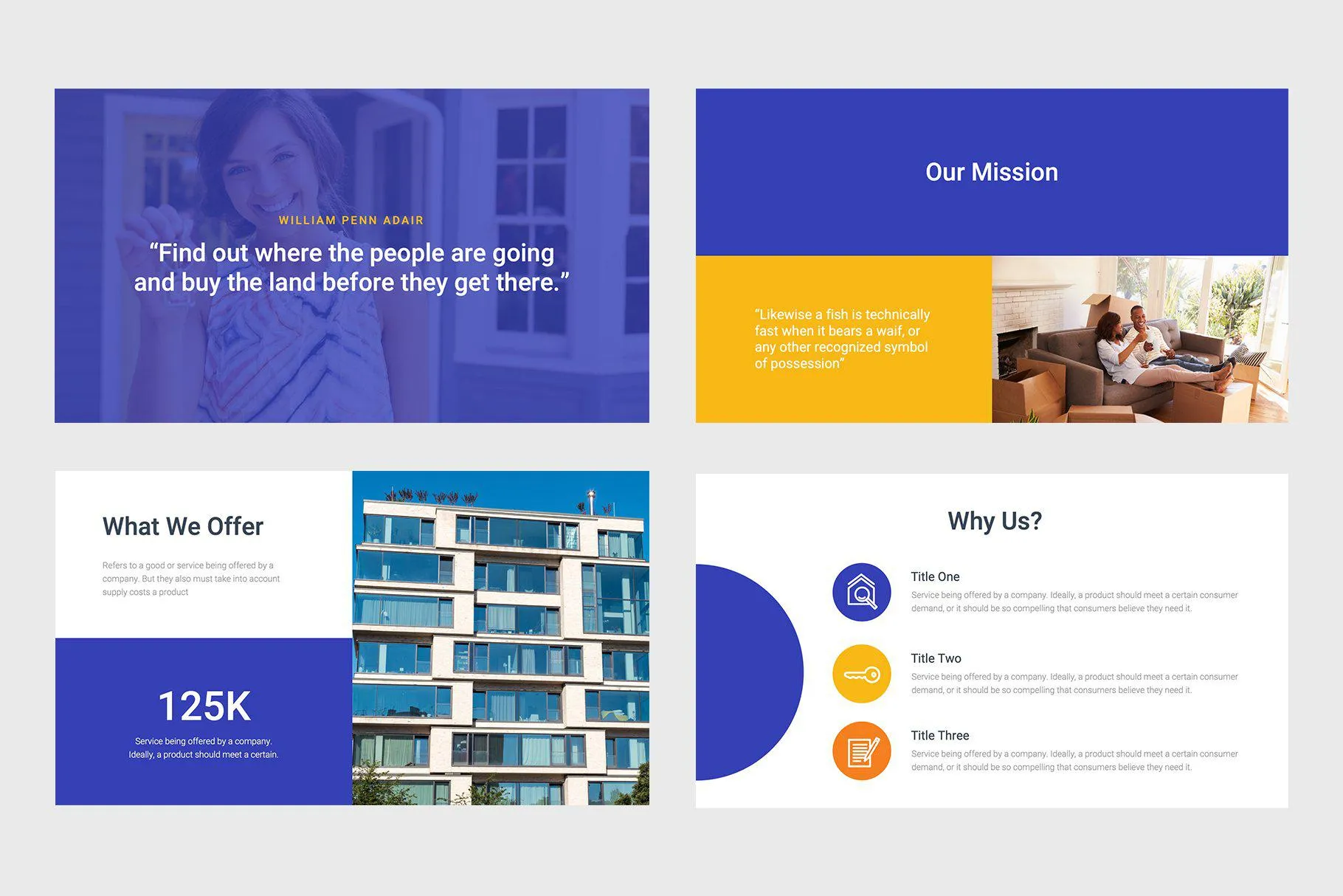 Fountain Corp Real Estate Google Slides