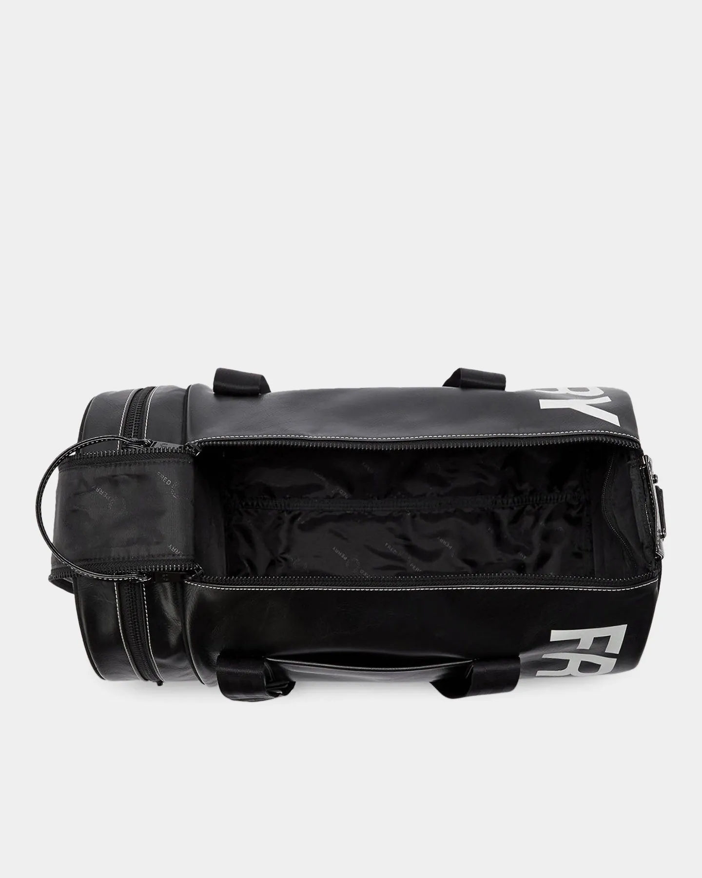 Fred Perry Laurel Wreath Barrel Bag Black