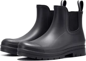 Furuian Women's Ankle Rain Boots Waterproof Chelsea Rain Boots Rubber Boots Women Short Garden Boots Anti Slip Outdoor Lightweight Work Booties