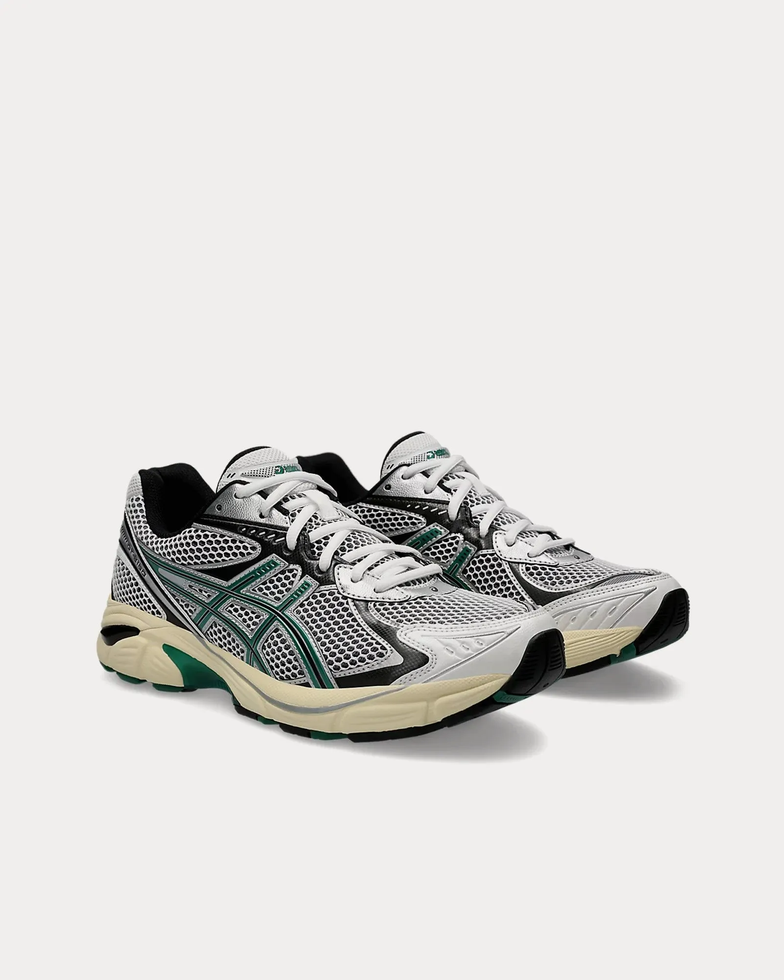 GT-2160 White / Jasper Green Low Top Sneakers