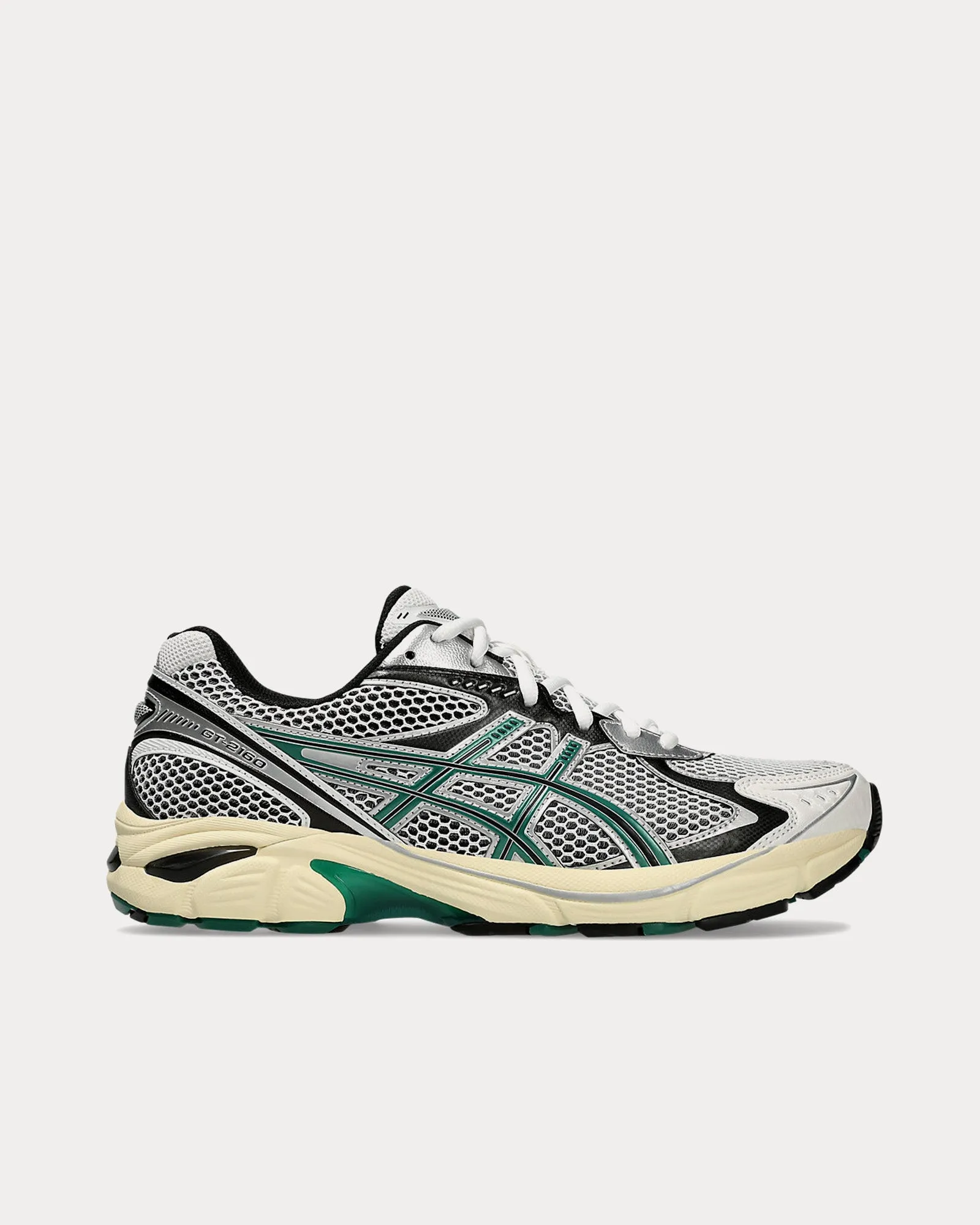 GT-2160 White / Jasper Green Low Top Sneakers