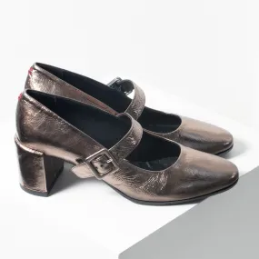 Halmanera Heel Mary Jane (bronze) ON SALE!