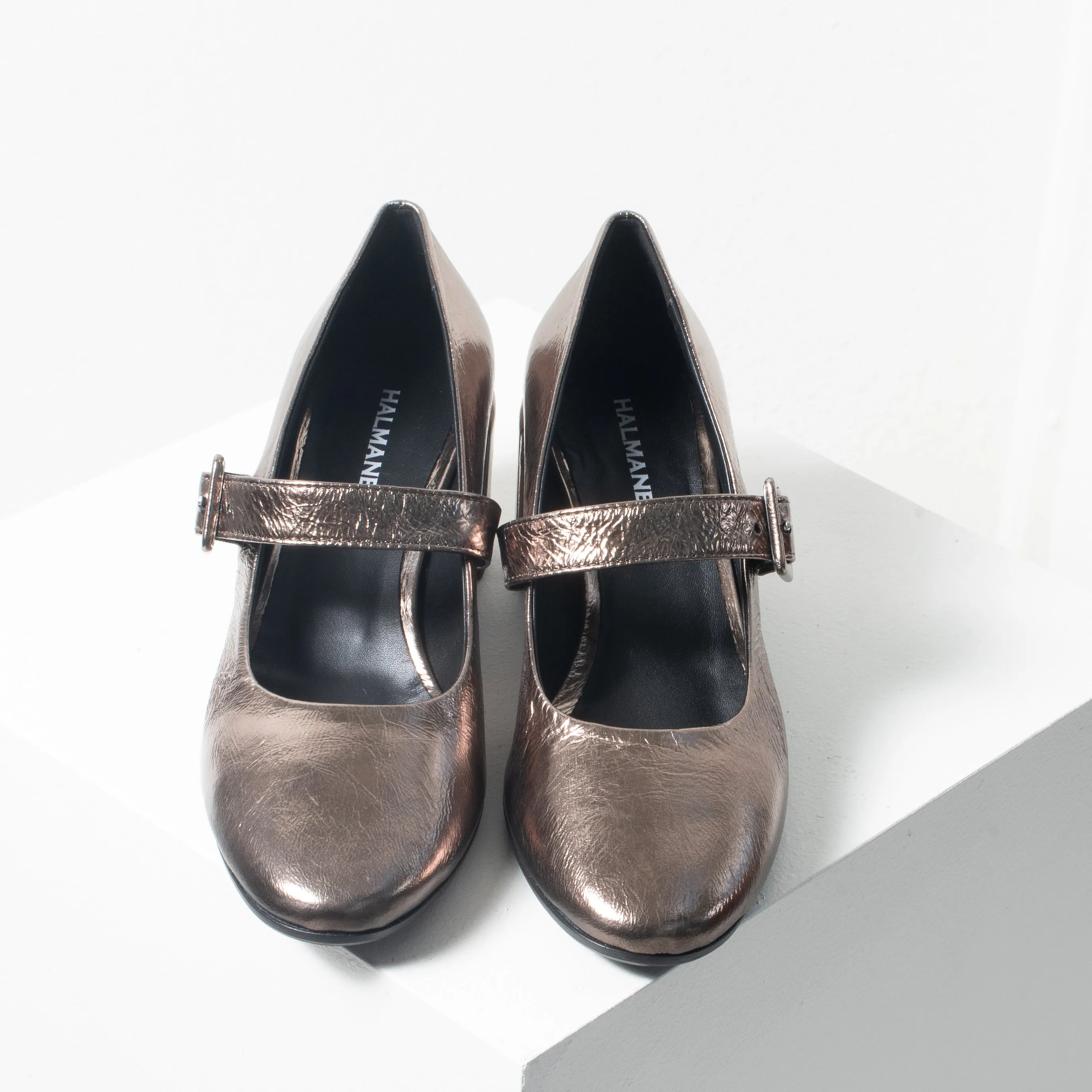 Halmanera Heel Mary Jane (bronze) ON SALE!