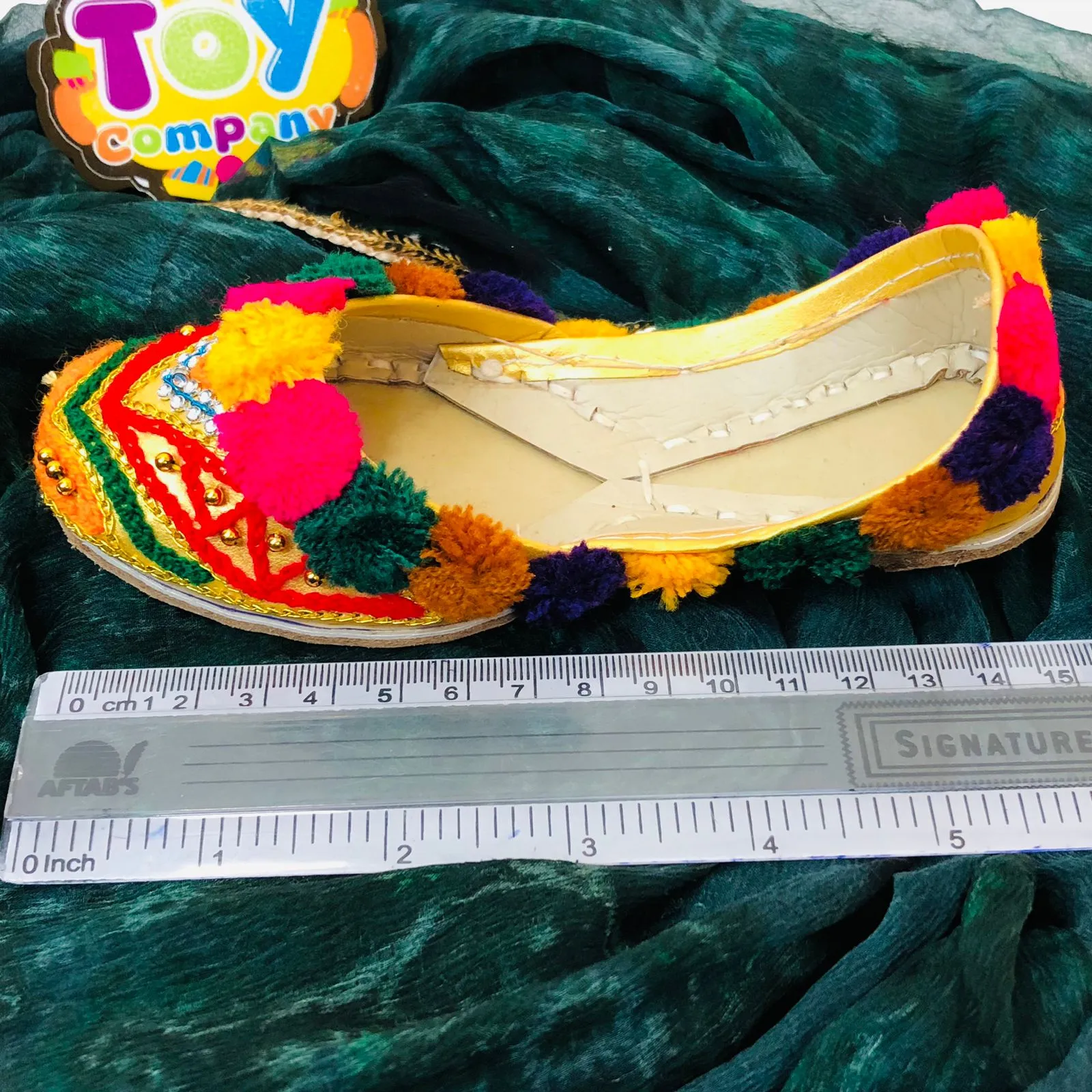 Hand-Made Multani Cultural Khussa For Girls
