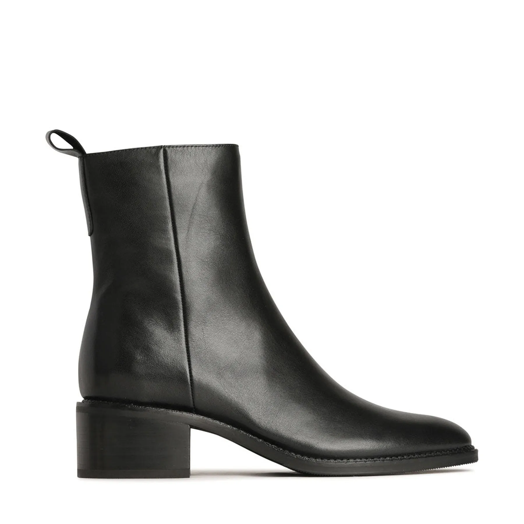 KEYLA LEATHER MID BOOTS