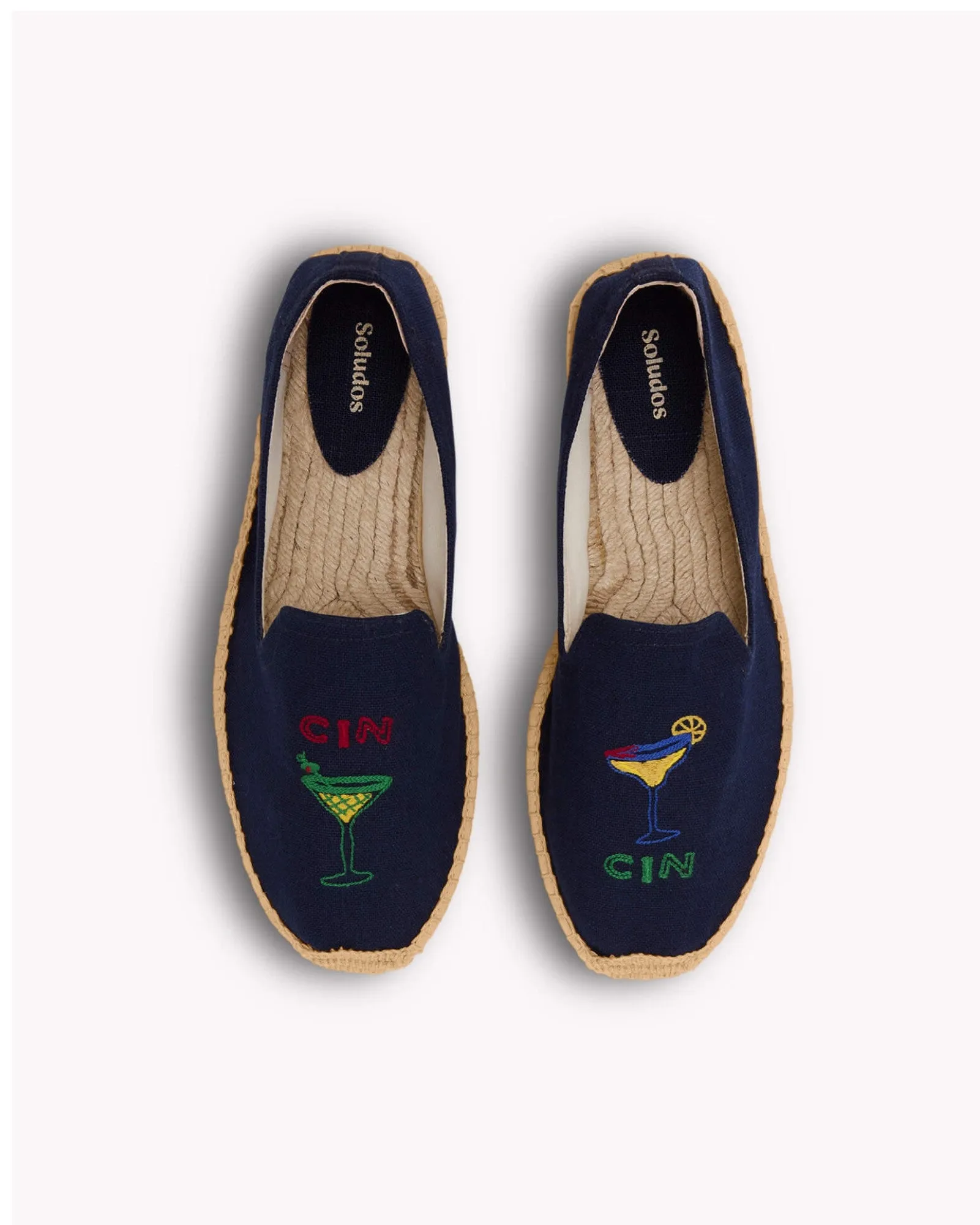 Mens_Espadrilles_The Smoking_Embroidery_Armada Blue - Cin Cin