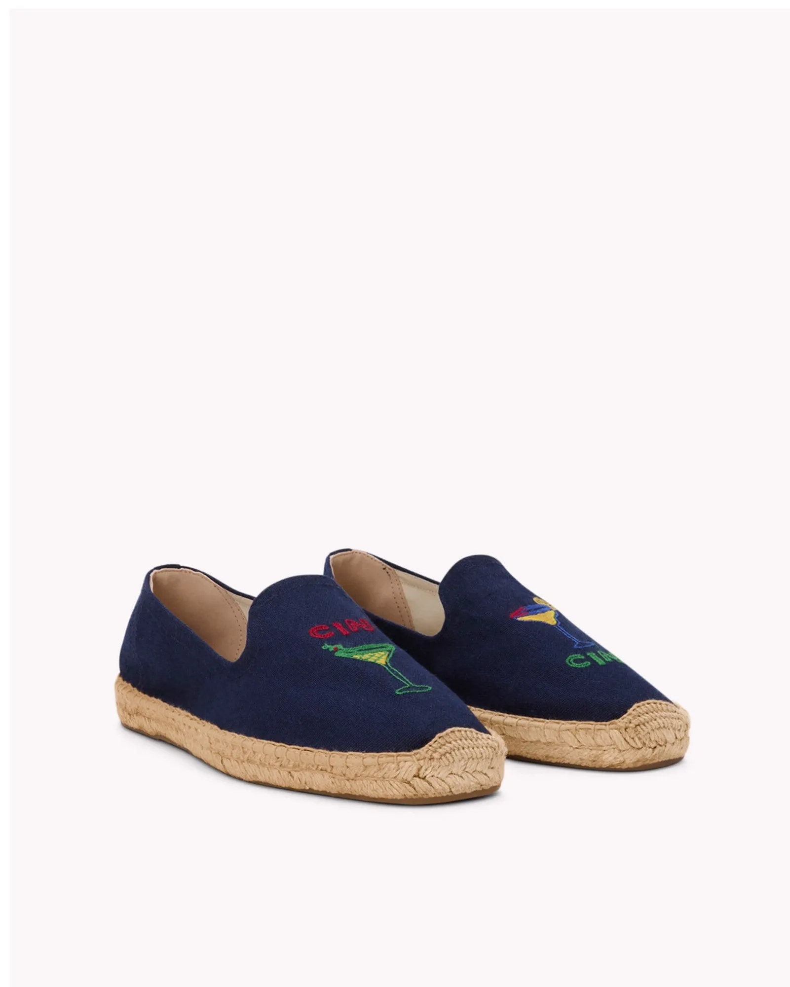 Mens_Espadrilles_The Smoking_Embroidery_Armada Blue - Cin Cin