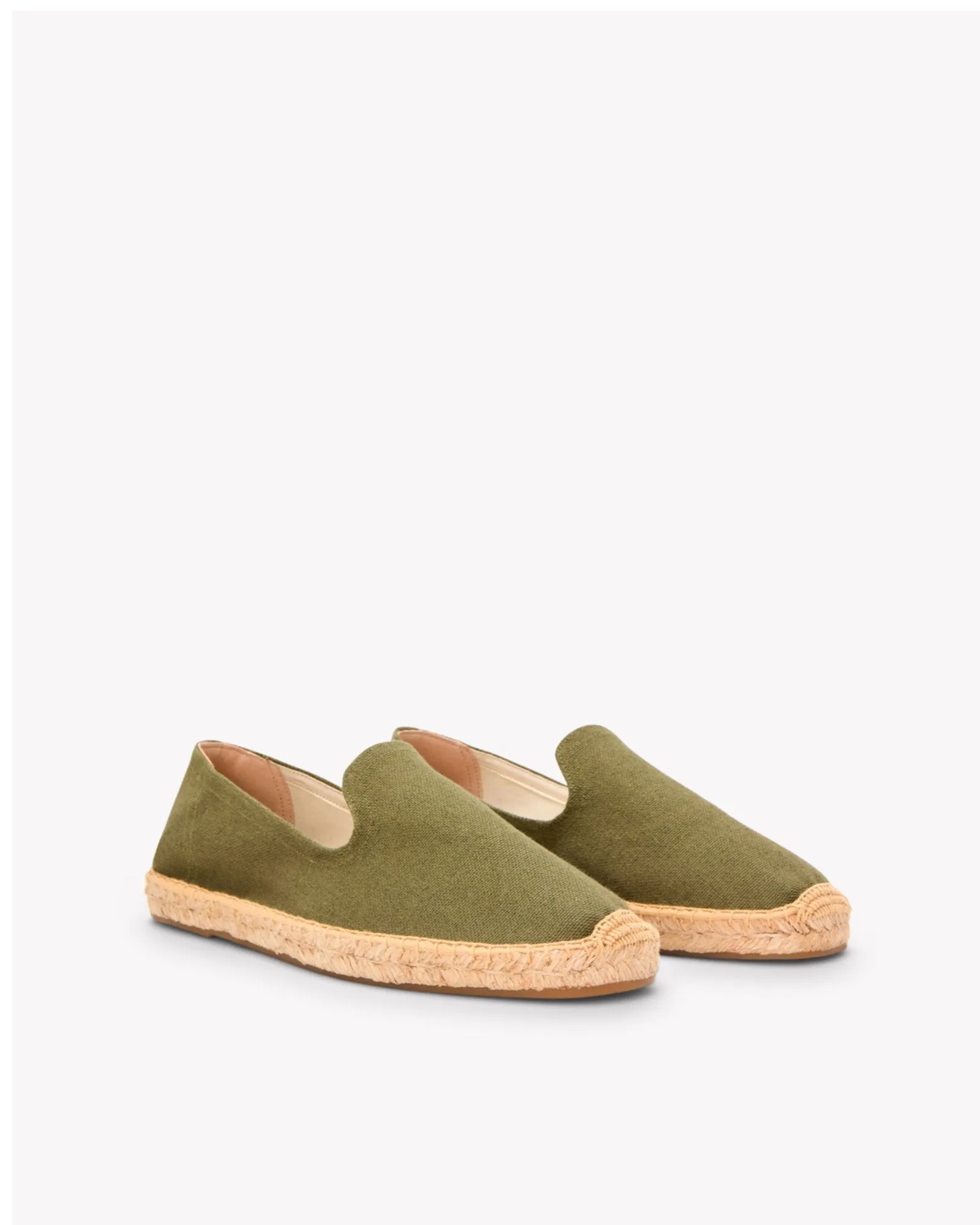 Mens_Espadrilles_The Smoking_Woven Colors_Oliva Green